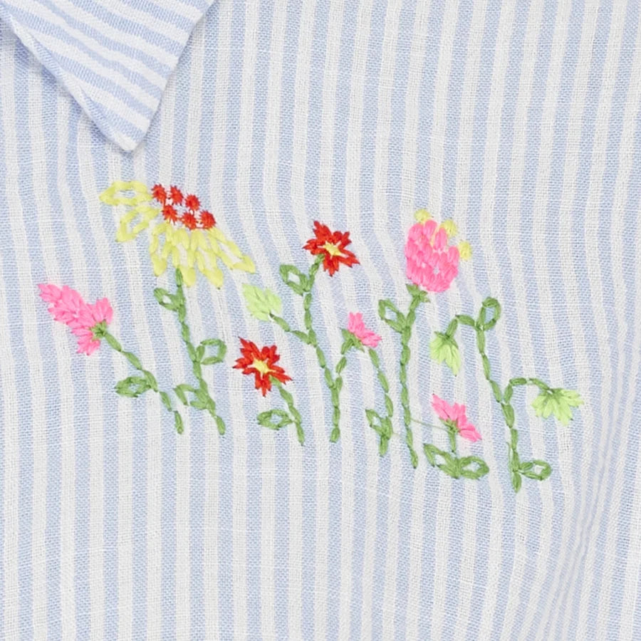 MARTA DU CHATEAU, Shirt Sandra 258357 Celeste