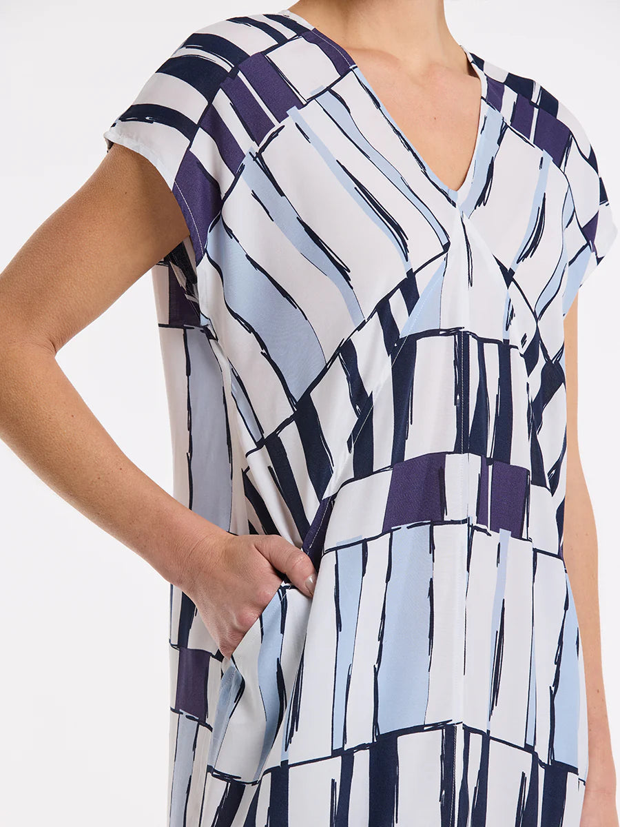 Sirocco Abstract Stamp Dress