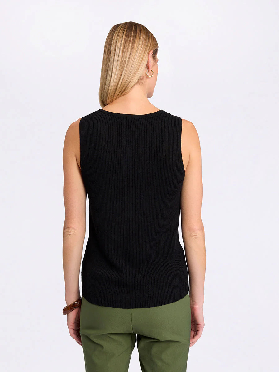 Sirocco Essential Knit Tank Black