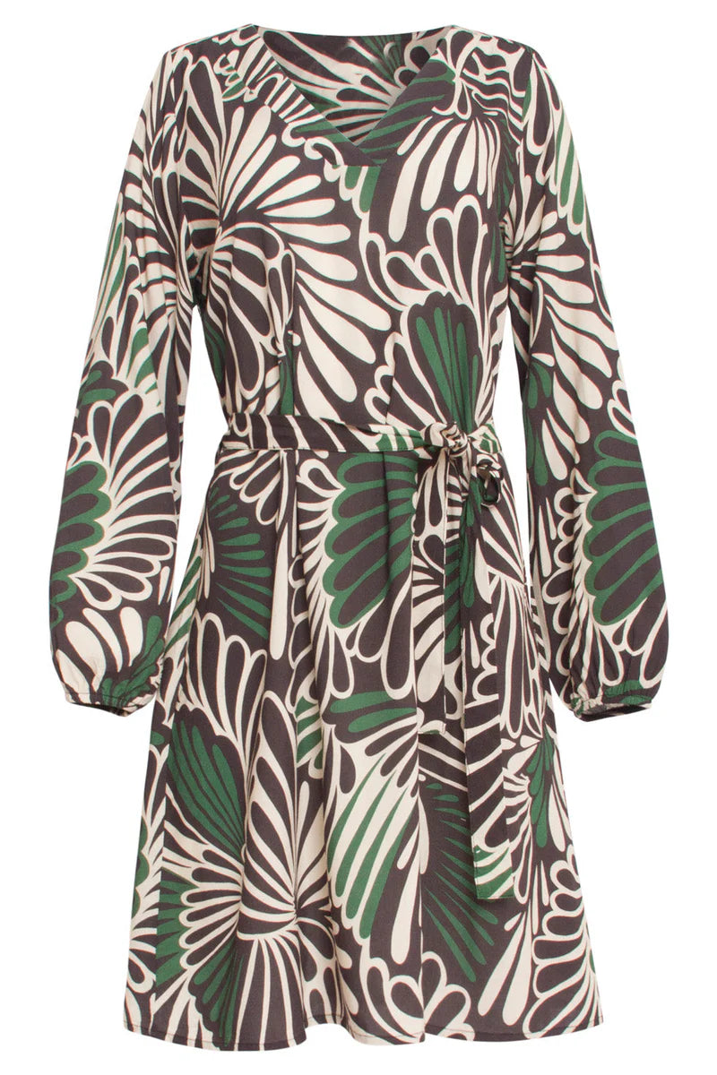 Smashed Lemon, Graphic Print dress