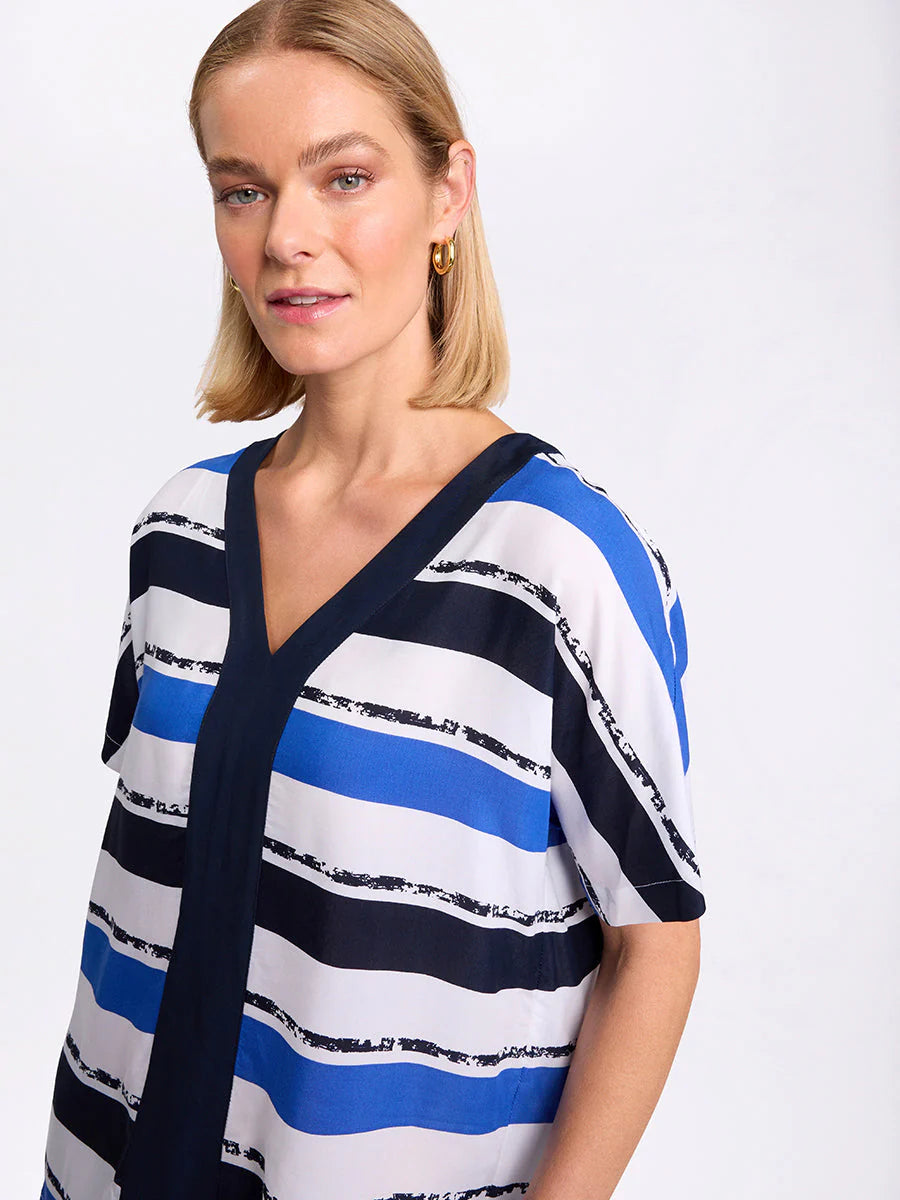 Sirocco Stripe Viscose Top