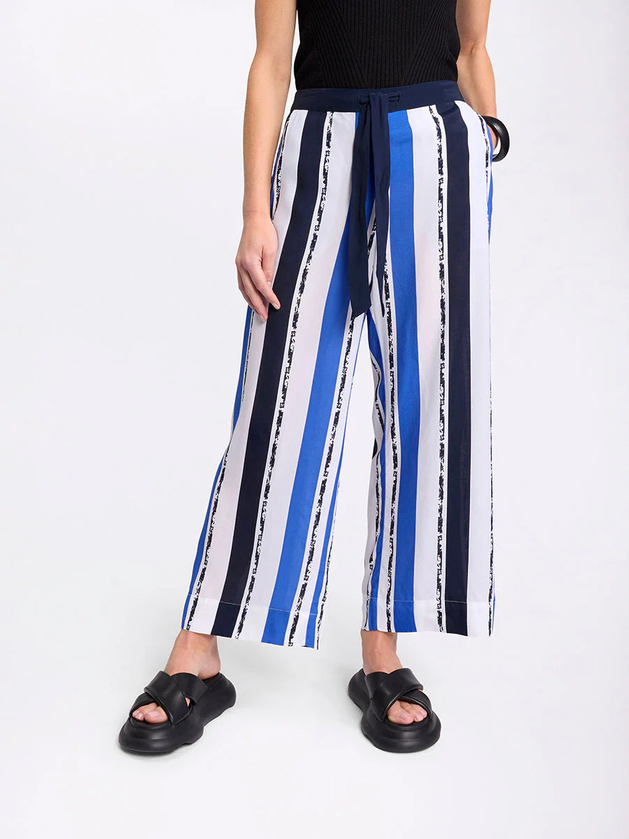 Sirocco Relaxed Viscose Stripe Pant