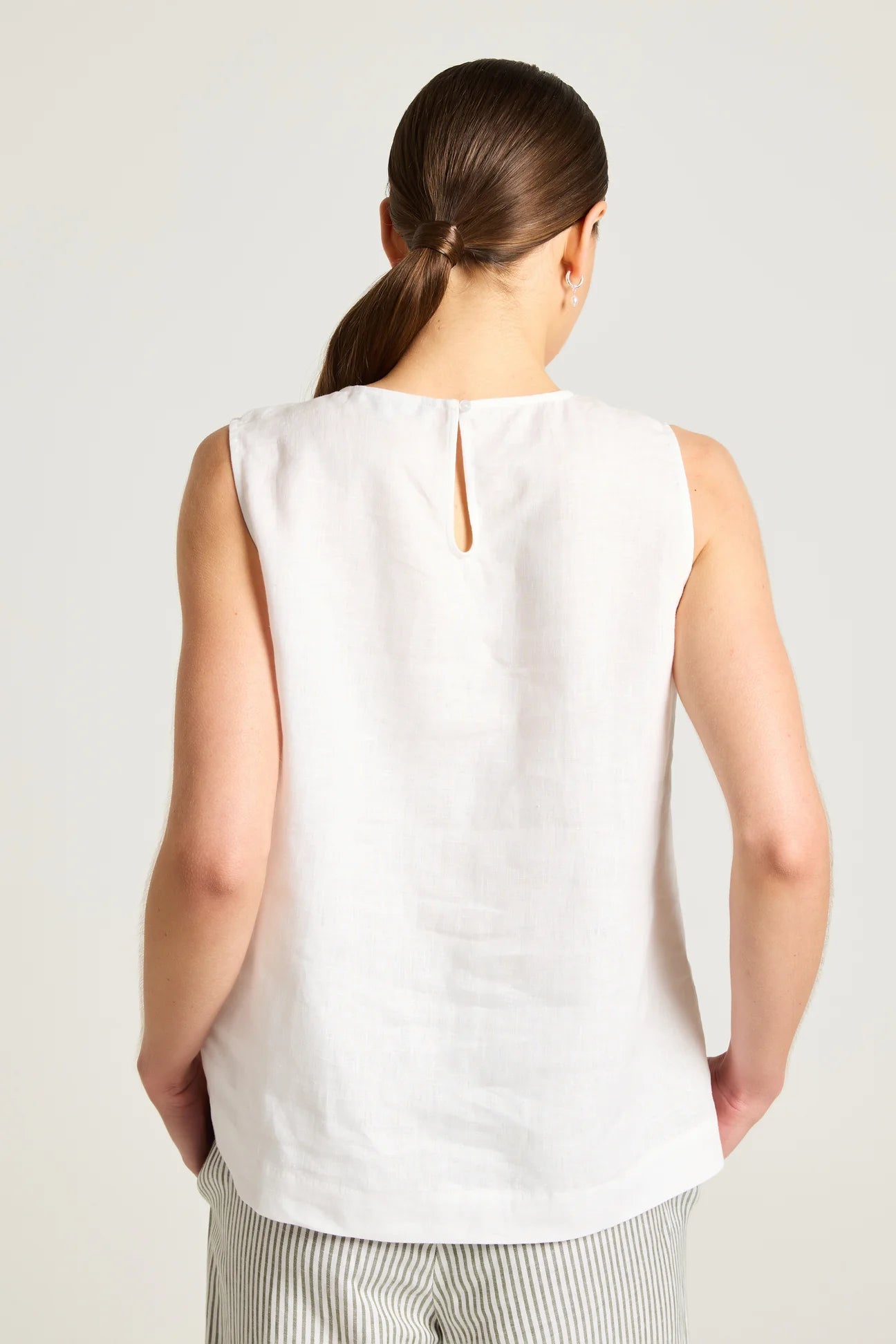 Yarra Trail Carina Tank White