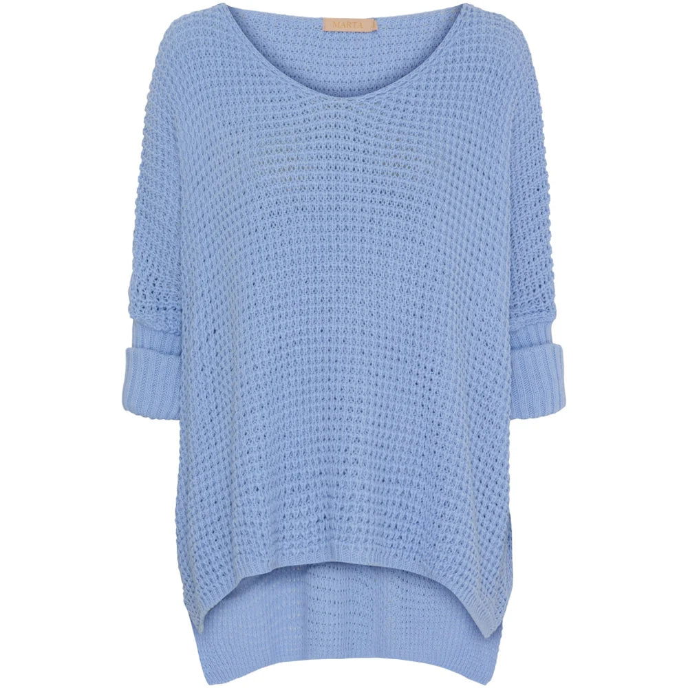 Marta, Mille Knit Sky Blue