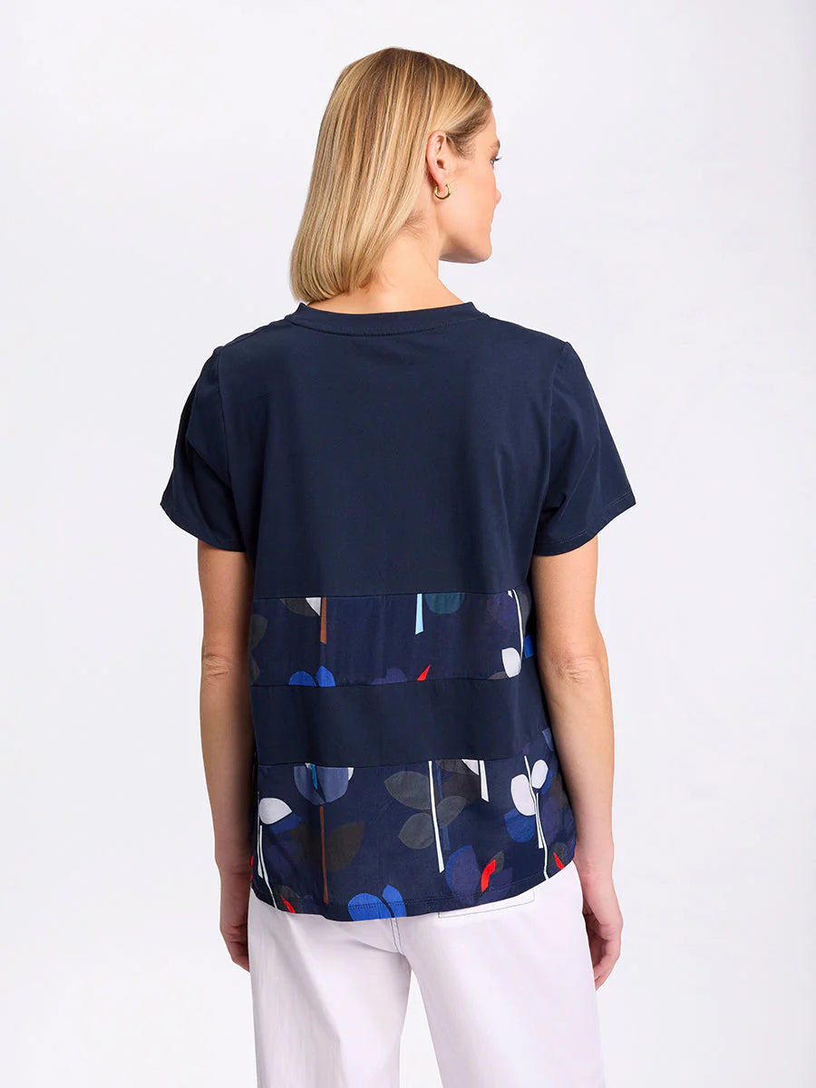 Sirocco Sea Bloom Spliced T-shirt