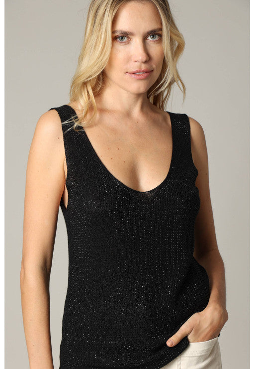 DeeLuxe, pullover Shine black