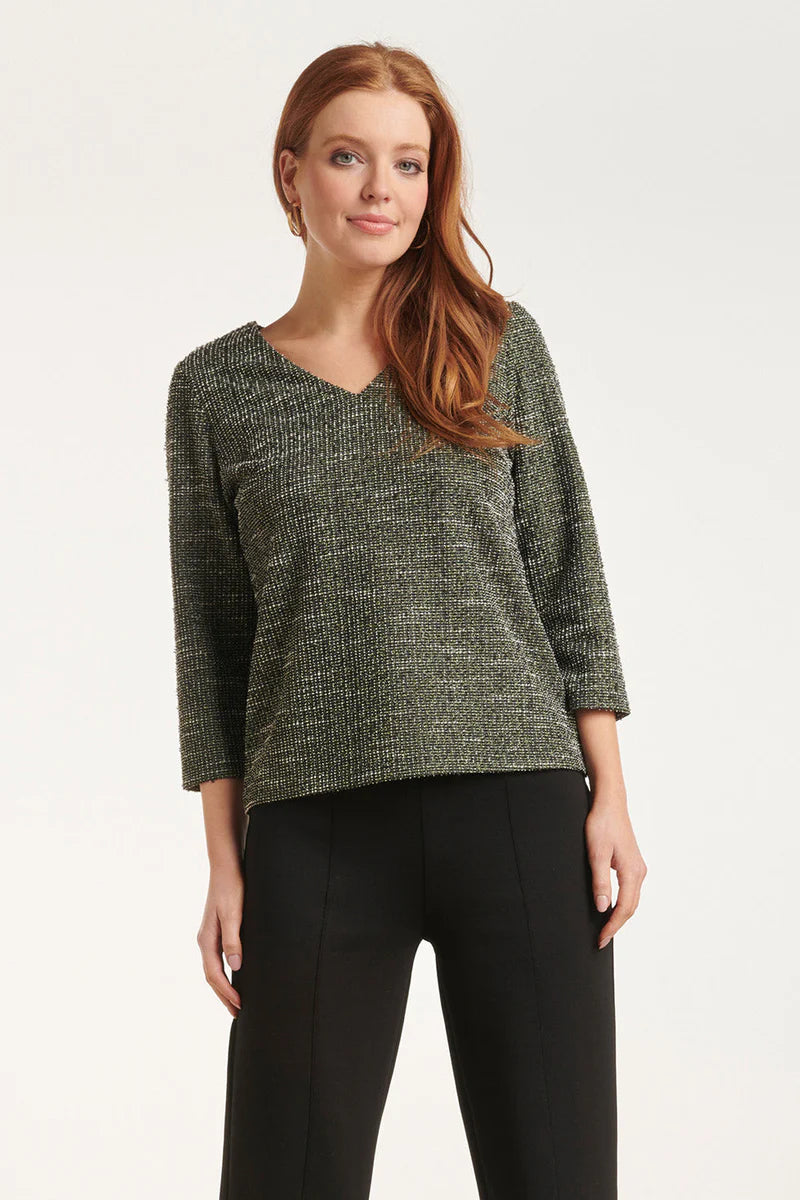 Smashed Top, green textured