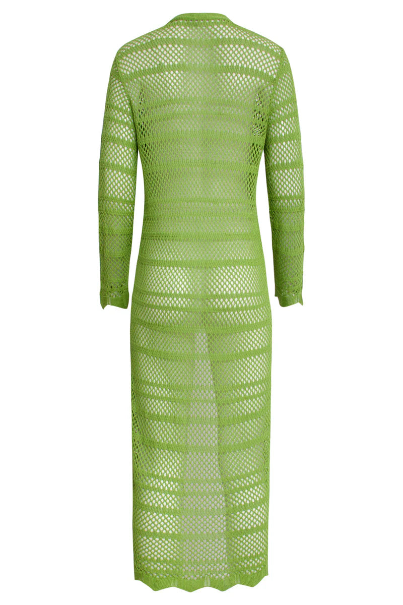Smashed Lemon knitted cardigan light green