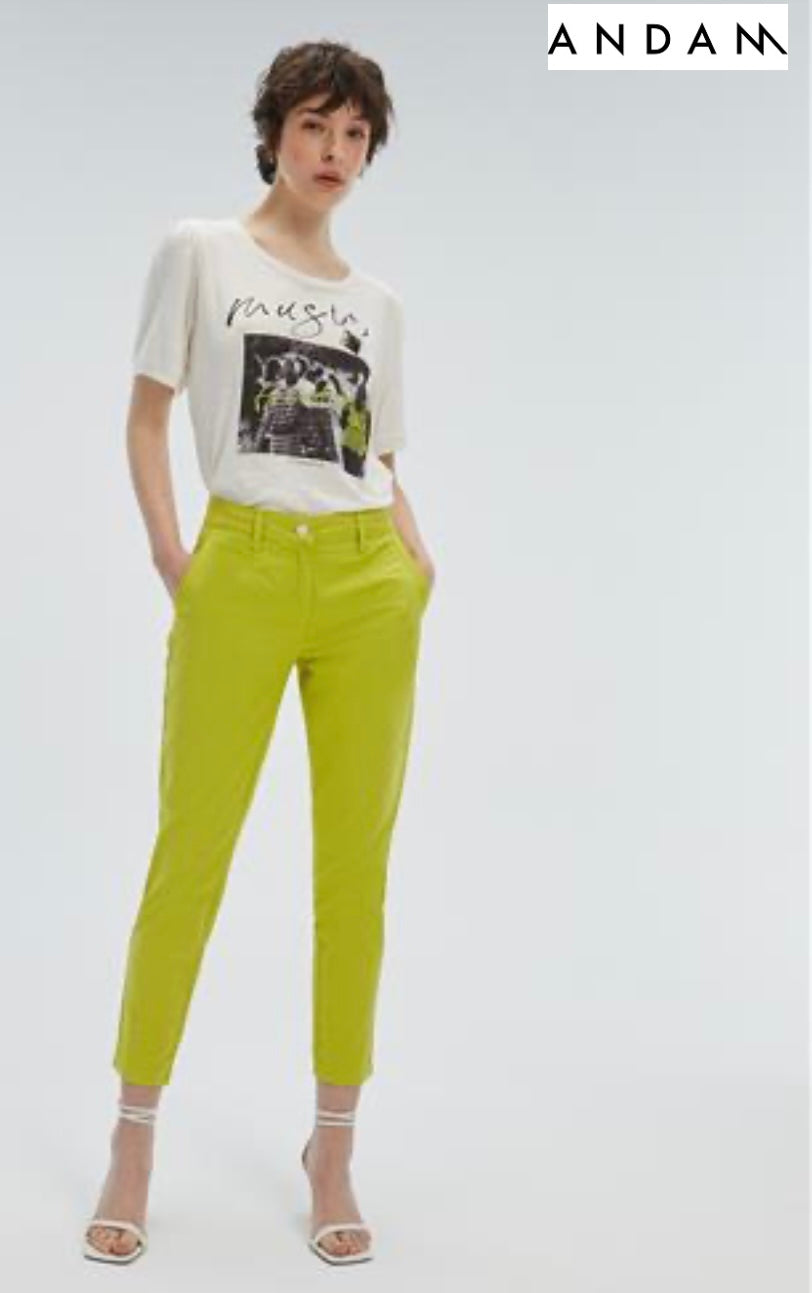 Andam Trouser Lime