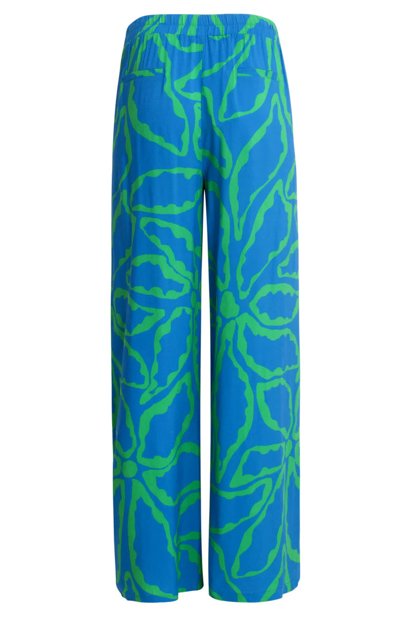 Smashed Lemon, Pants Cobalt Blue - Green