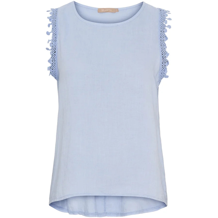 MARTA DU CHATEAU, Top Holly 258355 Optical White
