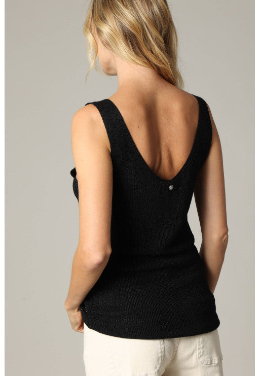 DeeLuxe, pullover Shine black