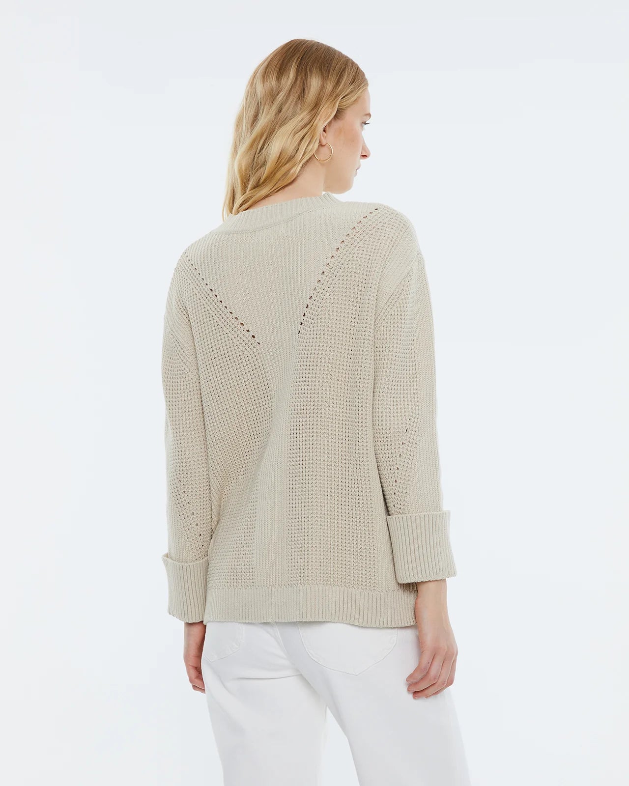 Andam Jersey knit detail Beige