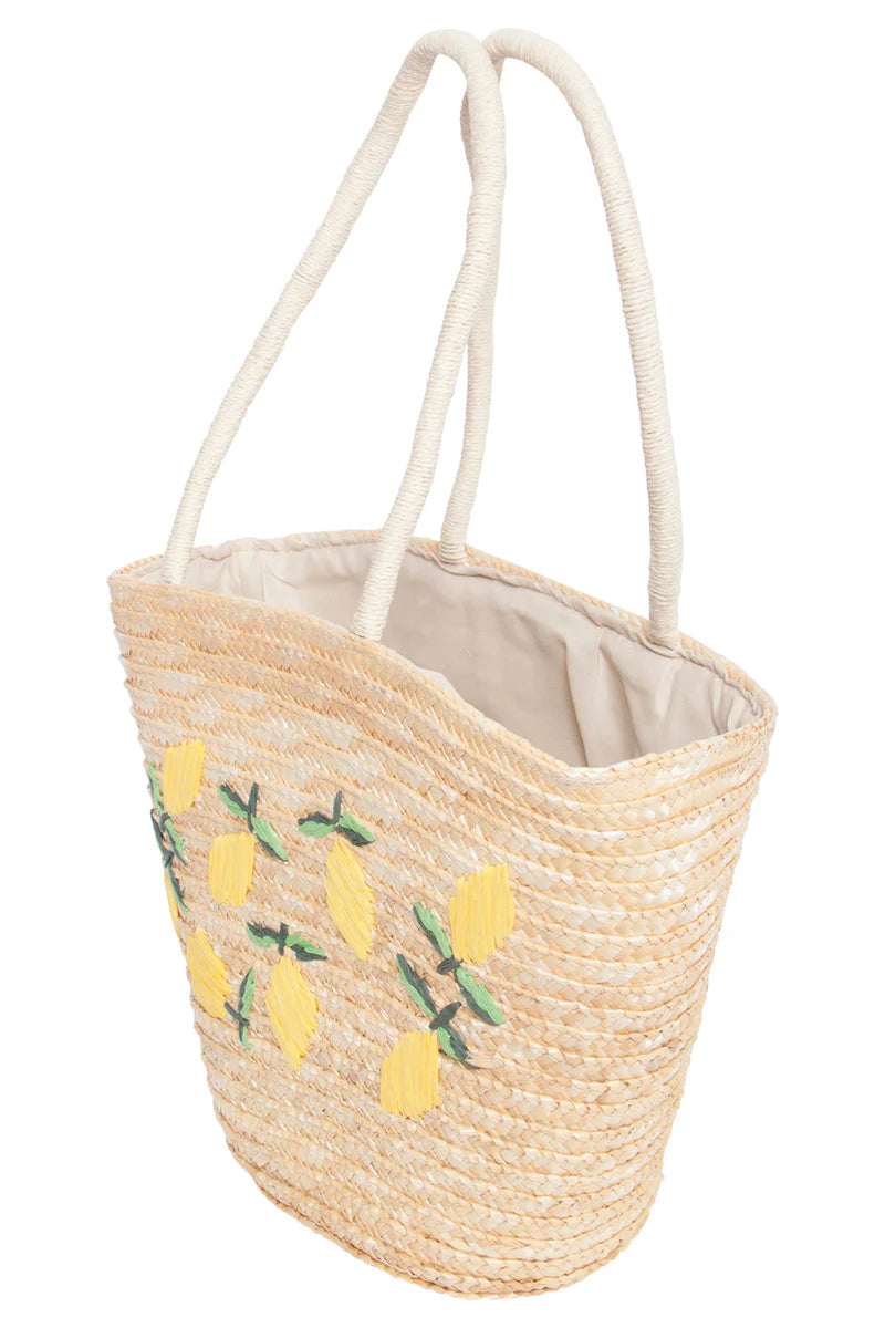Smashed Lemon, basket with lemons