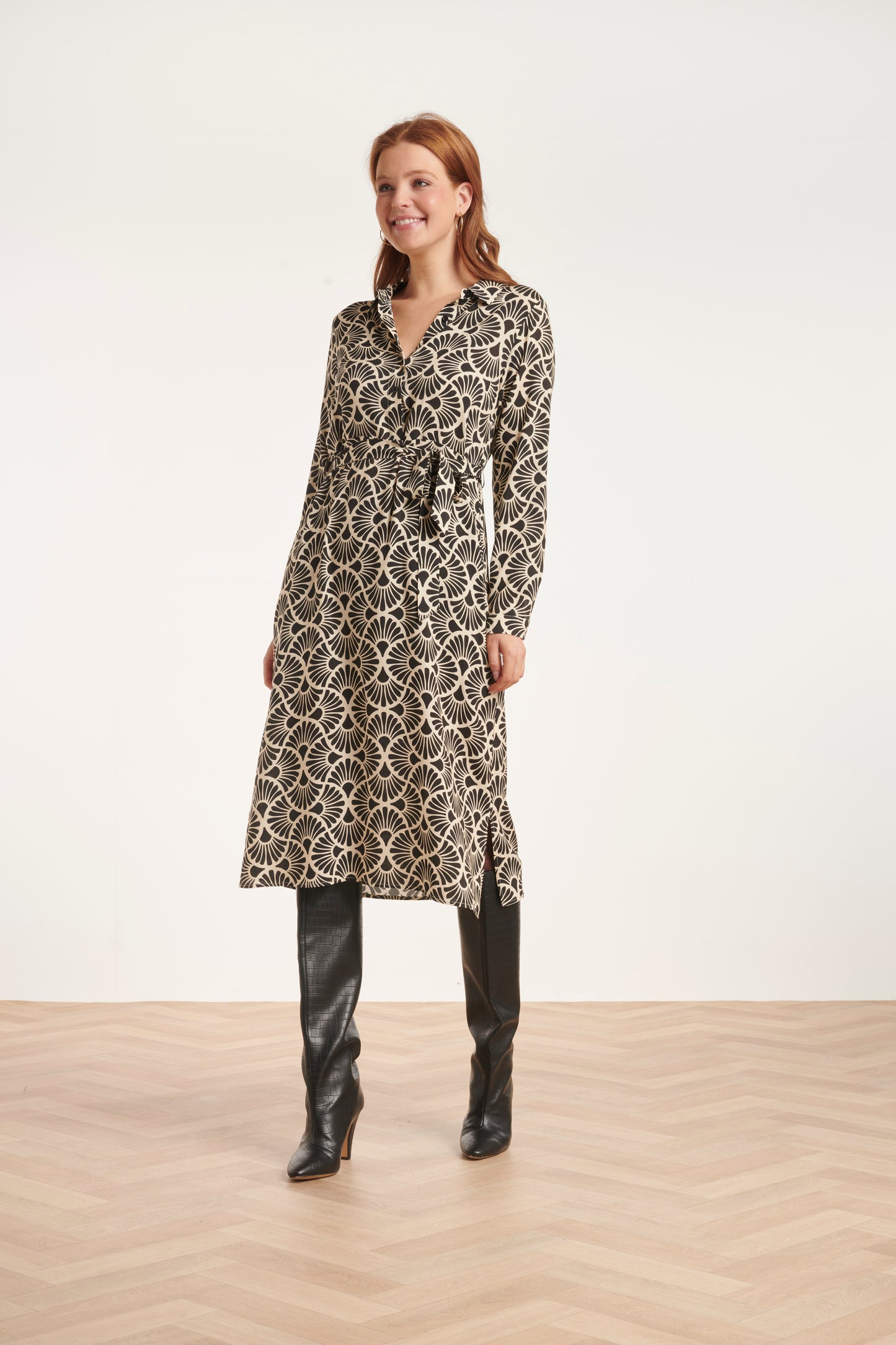 Smashed Lemon, Dress sand - black
