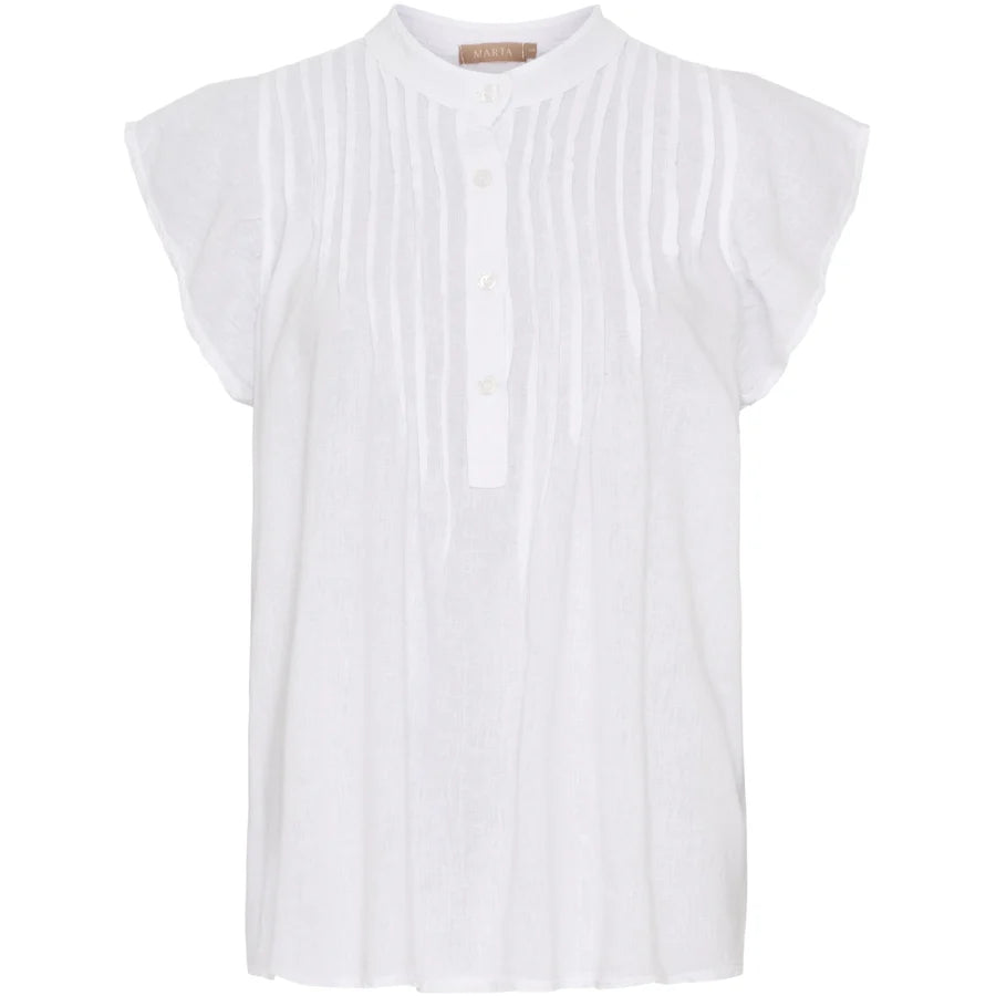 MARTA DU CHATEAU, Top Annie 7016 White