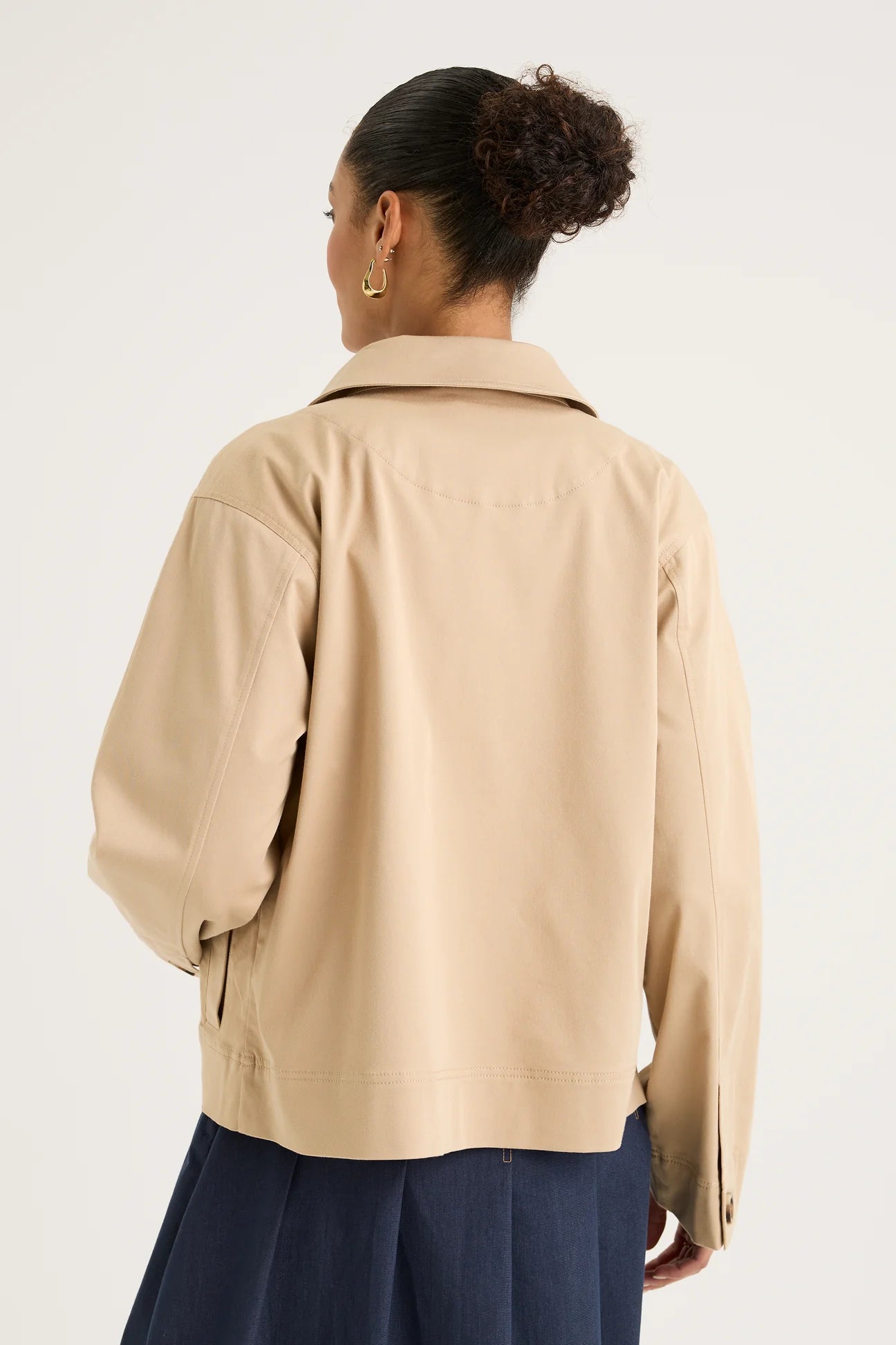 Yarra Trail, Jacket Mila Shacket Camel