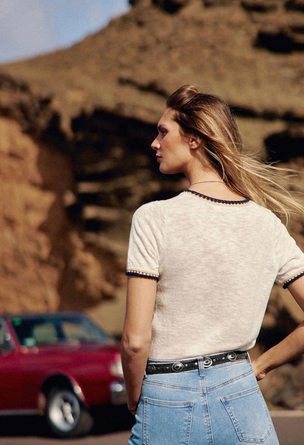 LPE, pullover Madi Ecru