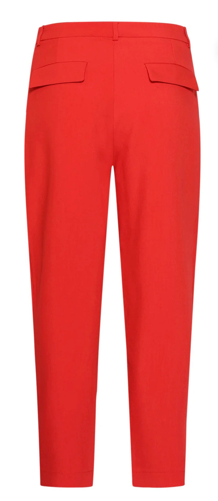 Smashed Lemon, ELEGANT HIGH-WAISTED PLEATED TROUSERS | RED 26071