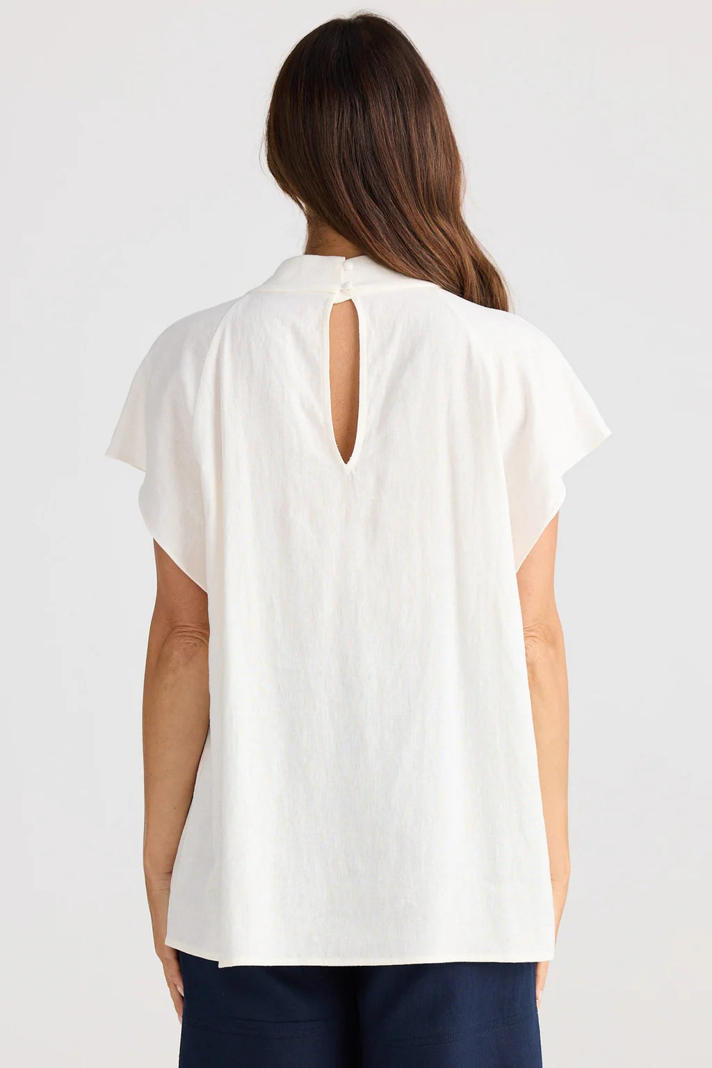 Brave and True, Elsie Top Off White