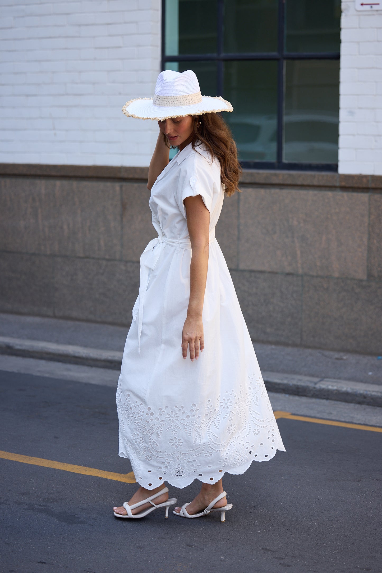 Holiday, Naxos Sun Hat White