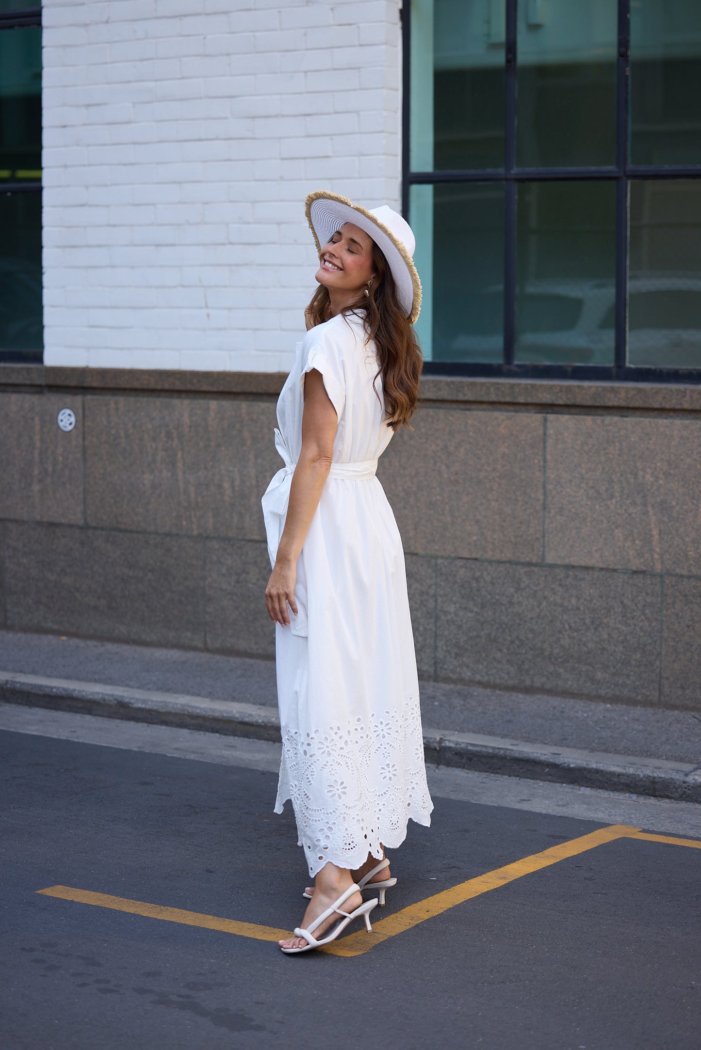 Holiday, Naxos Sun Hat White