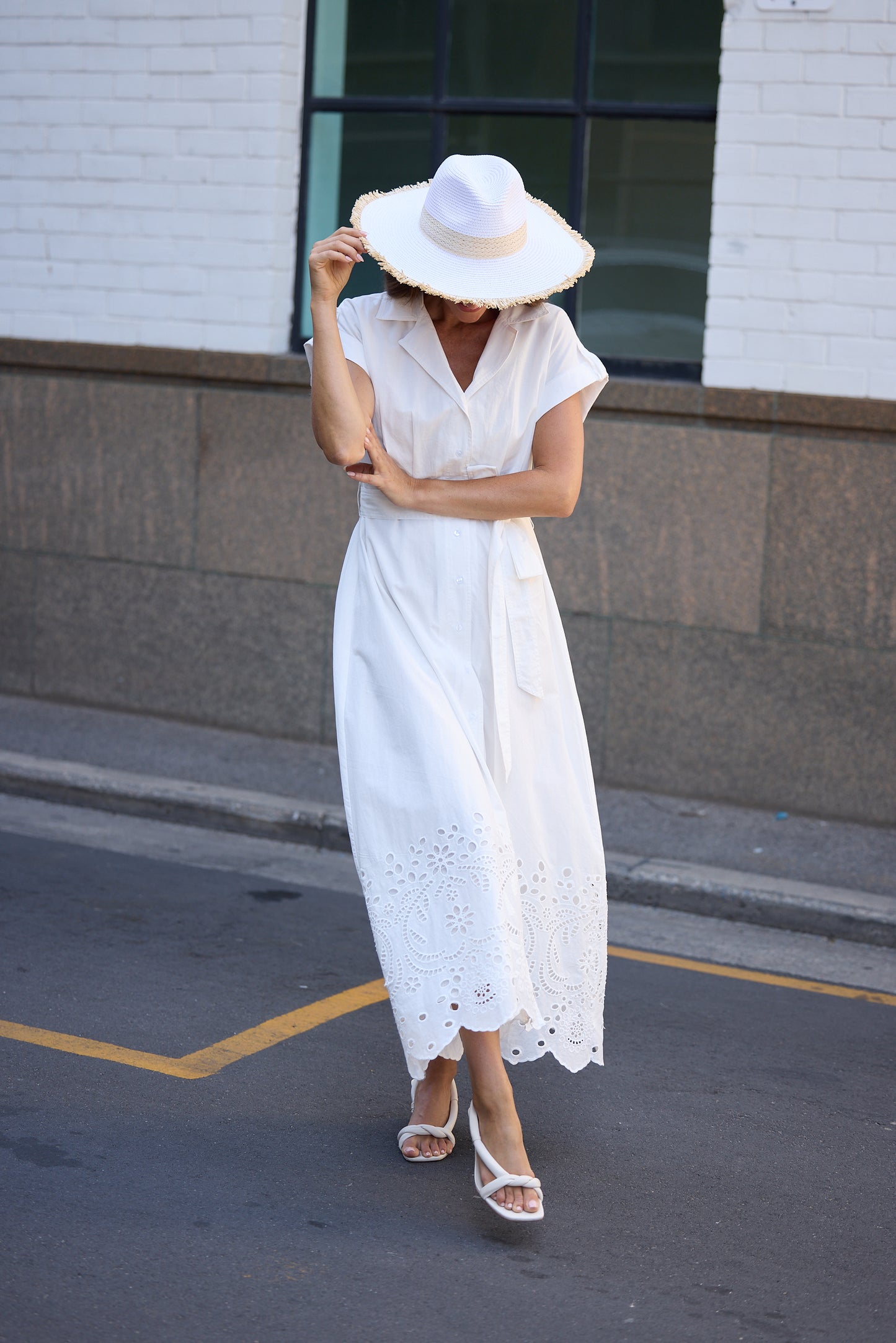 Holiday, Naxos Sun Hat White