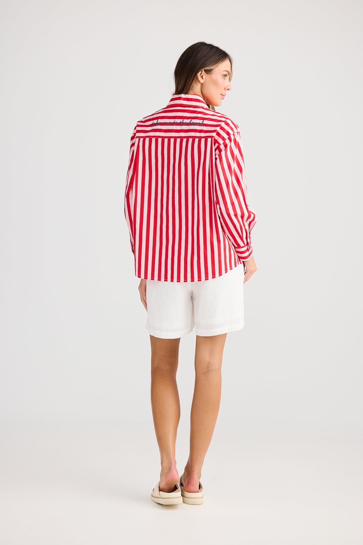 Holiday, Adrift Shirt RED STRIPE