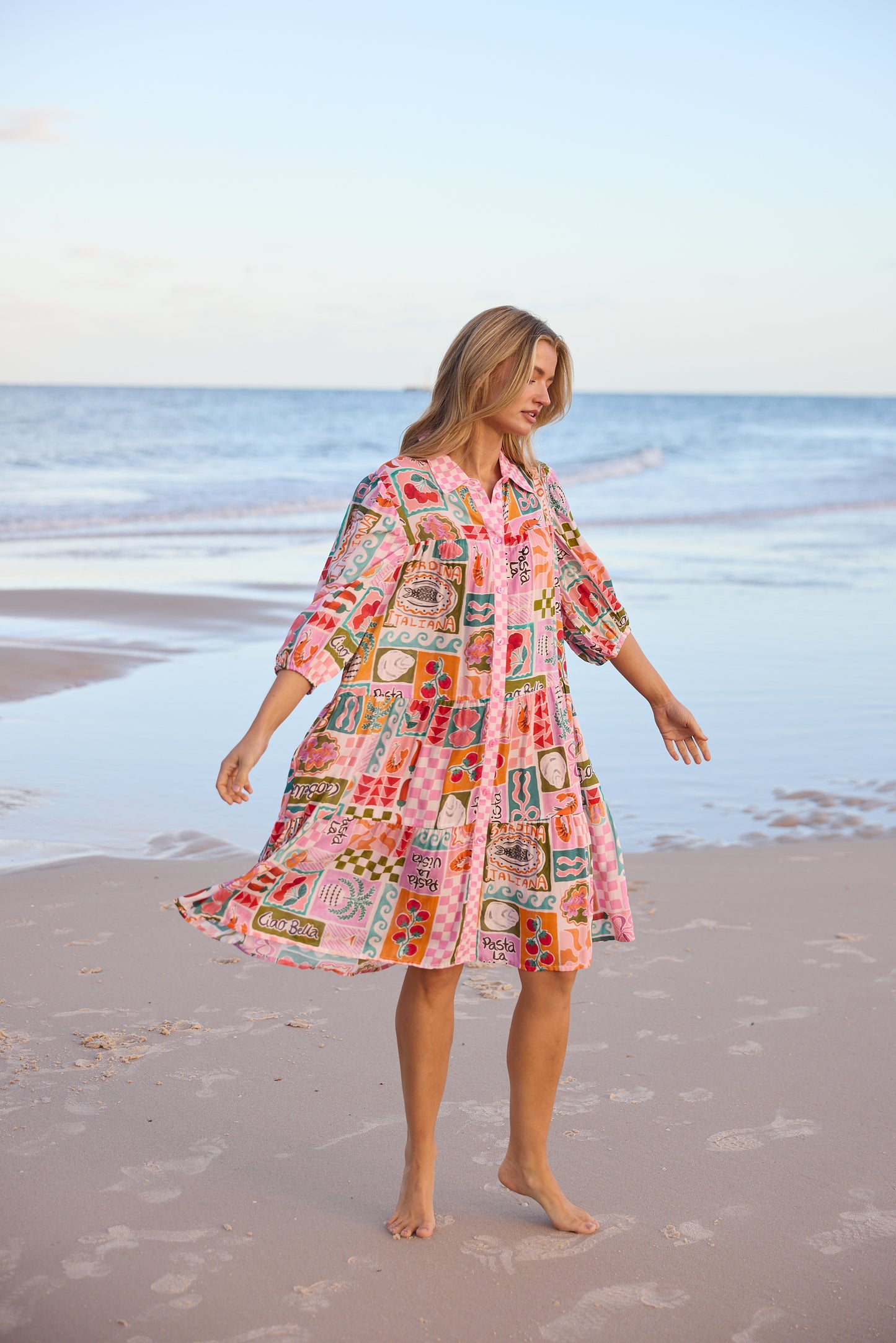 Holiday, Fiji dress Sardinia Summer