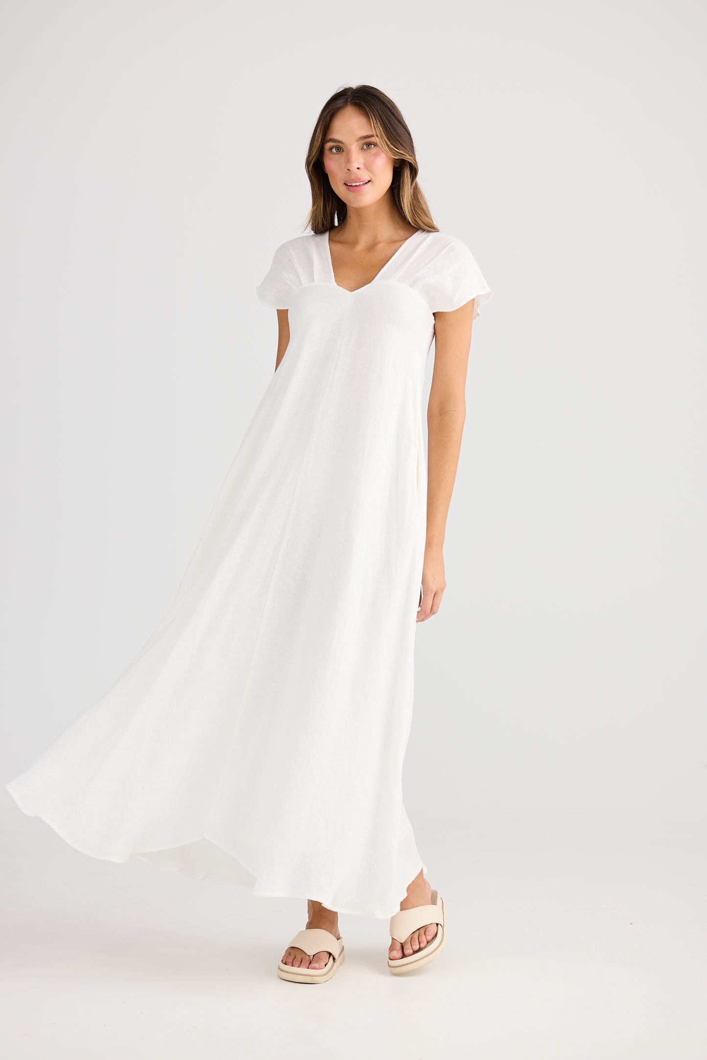 Holiday, Sail Away Dress White
