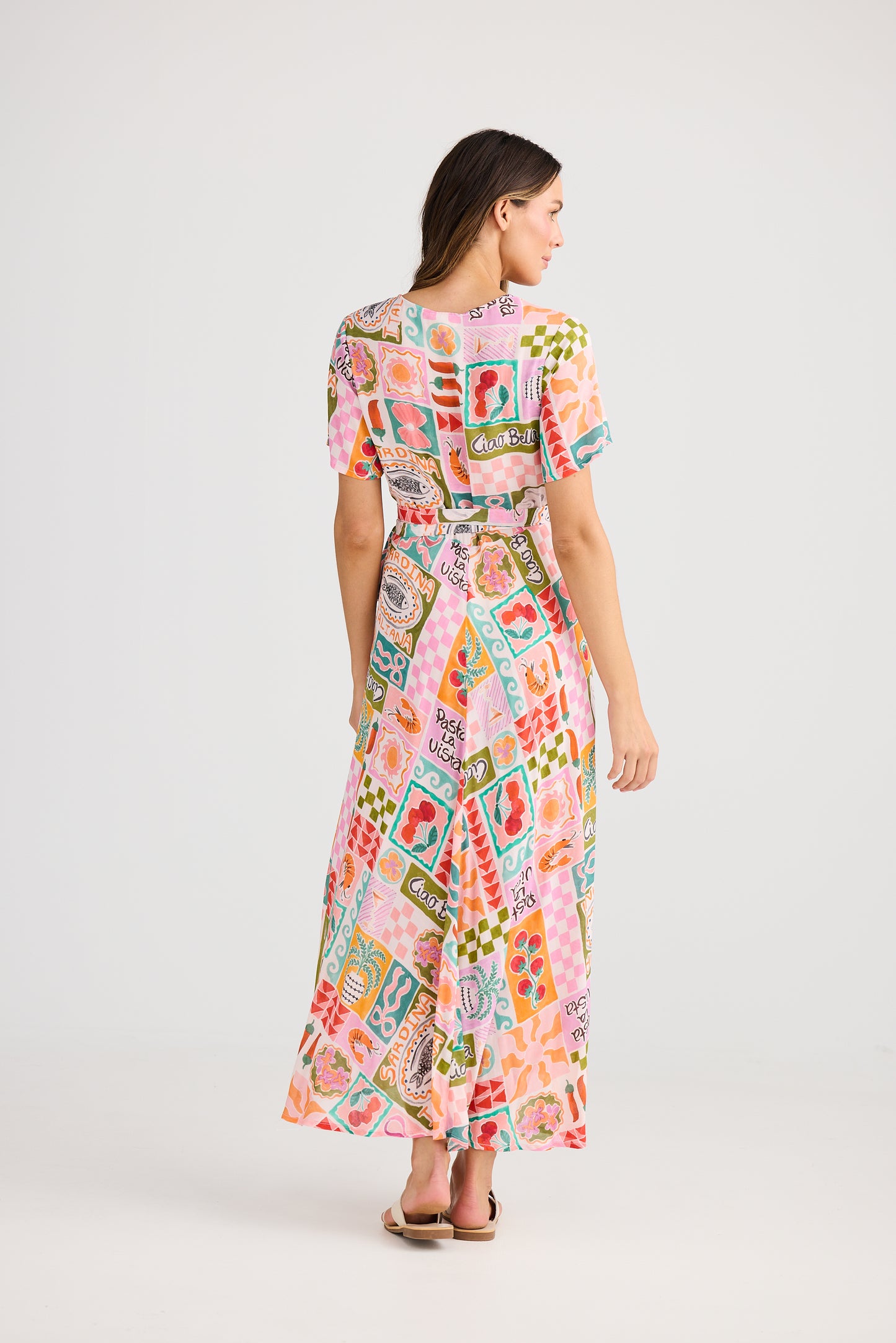 Holiday, Tropics Wrap Dress Sardinia Summer