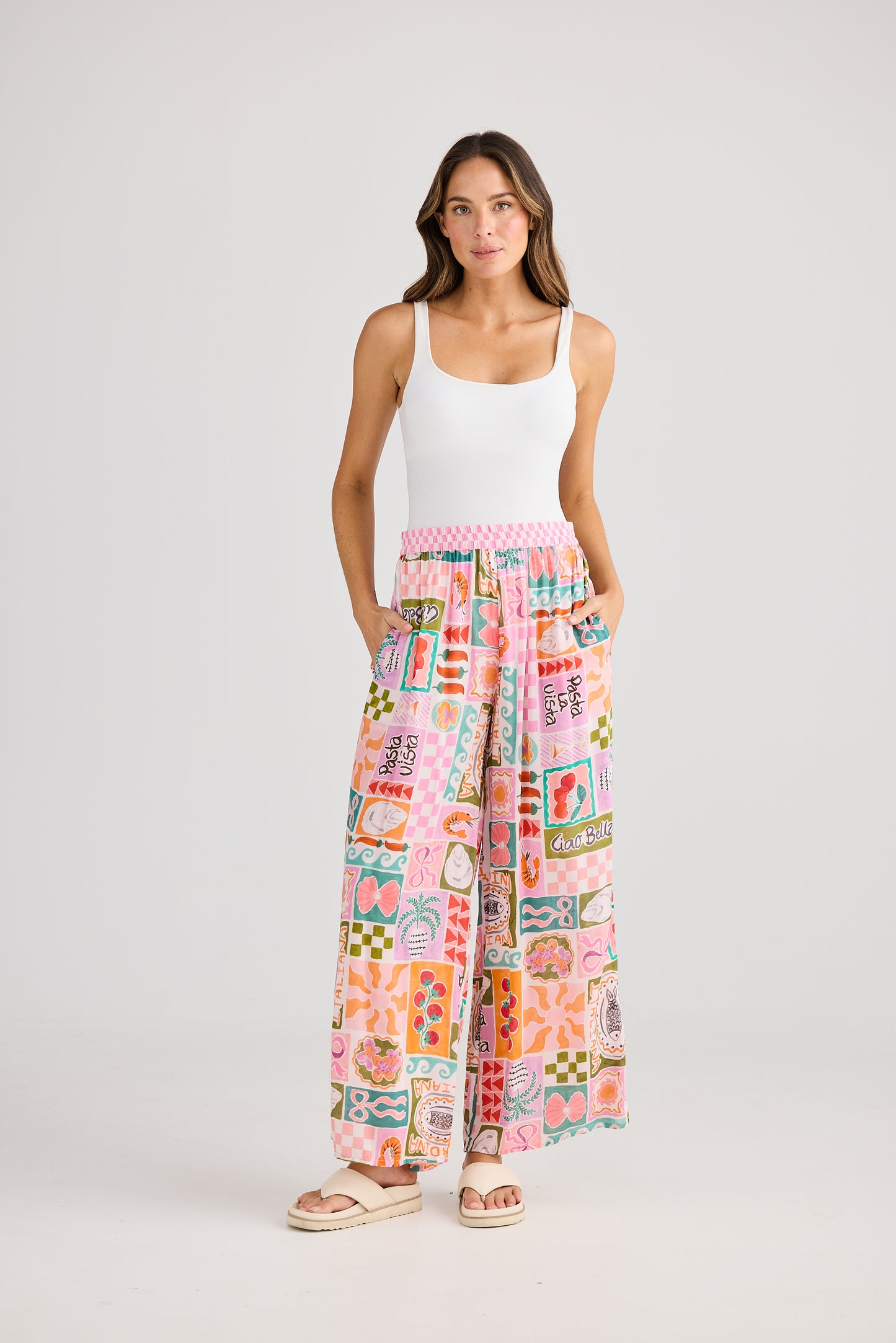 Holiday, Alita Pant Sardinia Summer