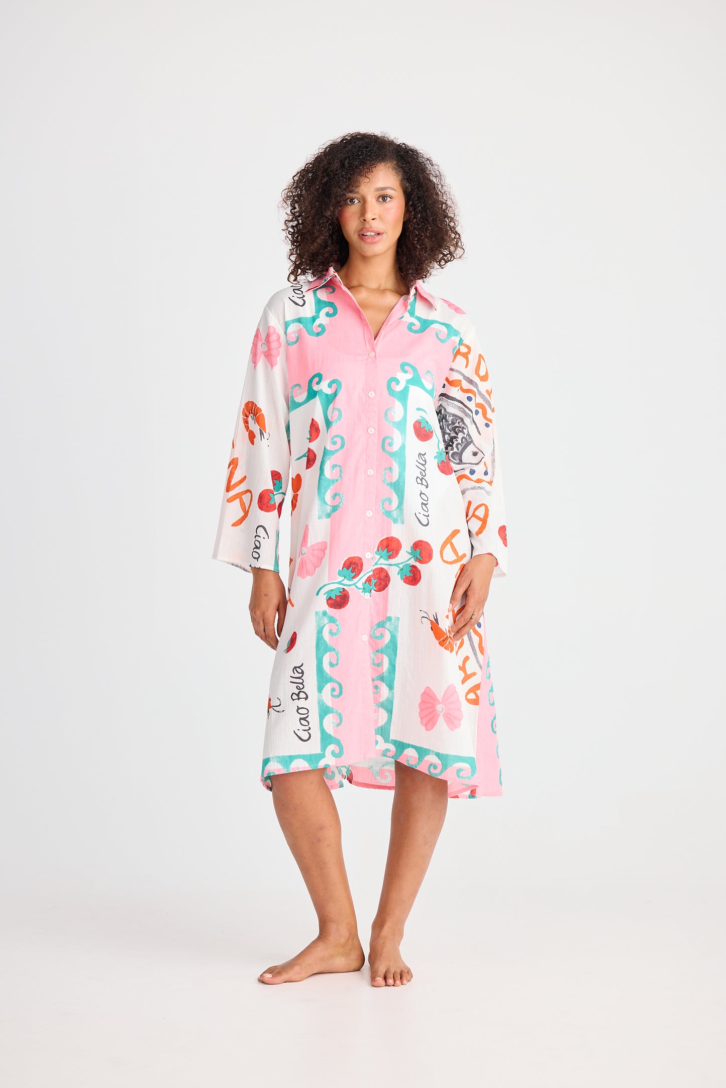 Holiday, Stella Shirt Dress Italiano