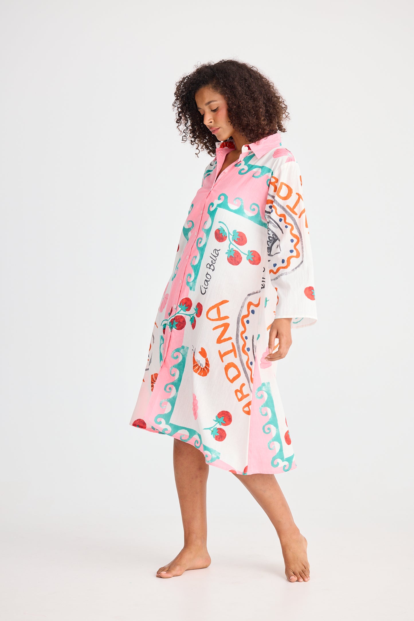 Holiday, Stella Shirt Dress Italiano