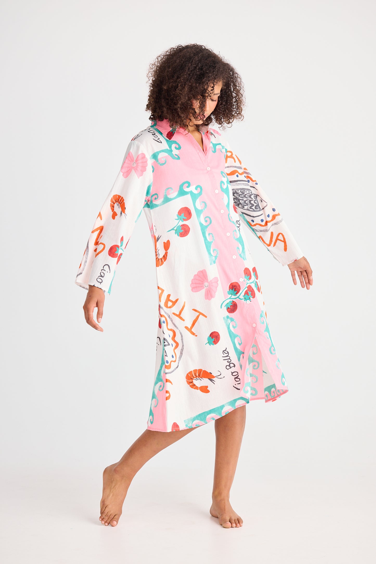 Holiday, Stella Shirt Dress Italiano