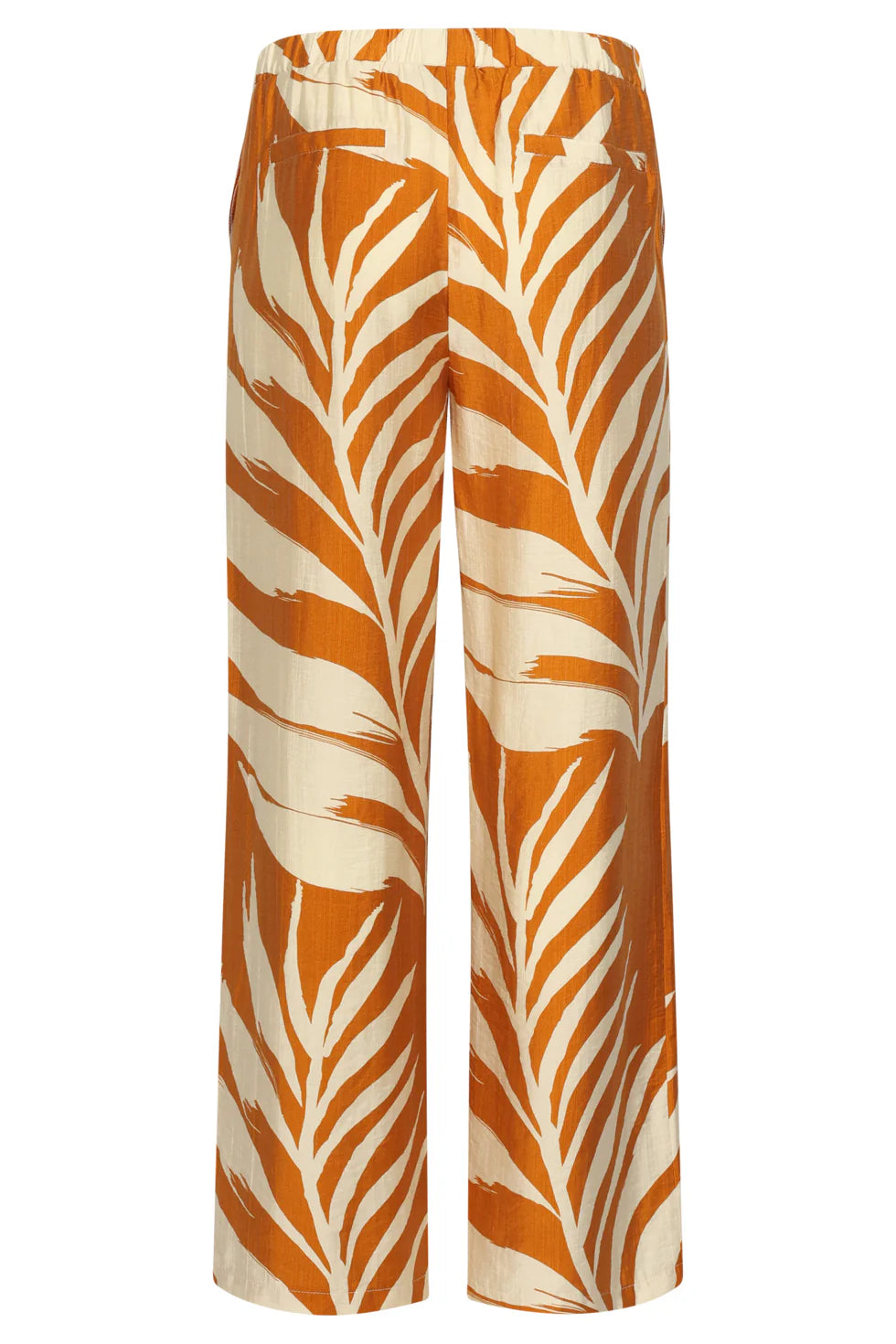 Smashed Lemon, WIDE LEG PANTS MUSTARD - OFF WHITE 26037