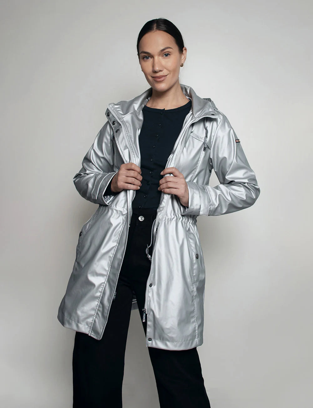 Batela, SEVILLE JACKET Silver C3044