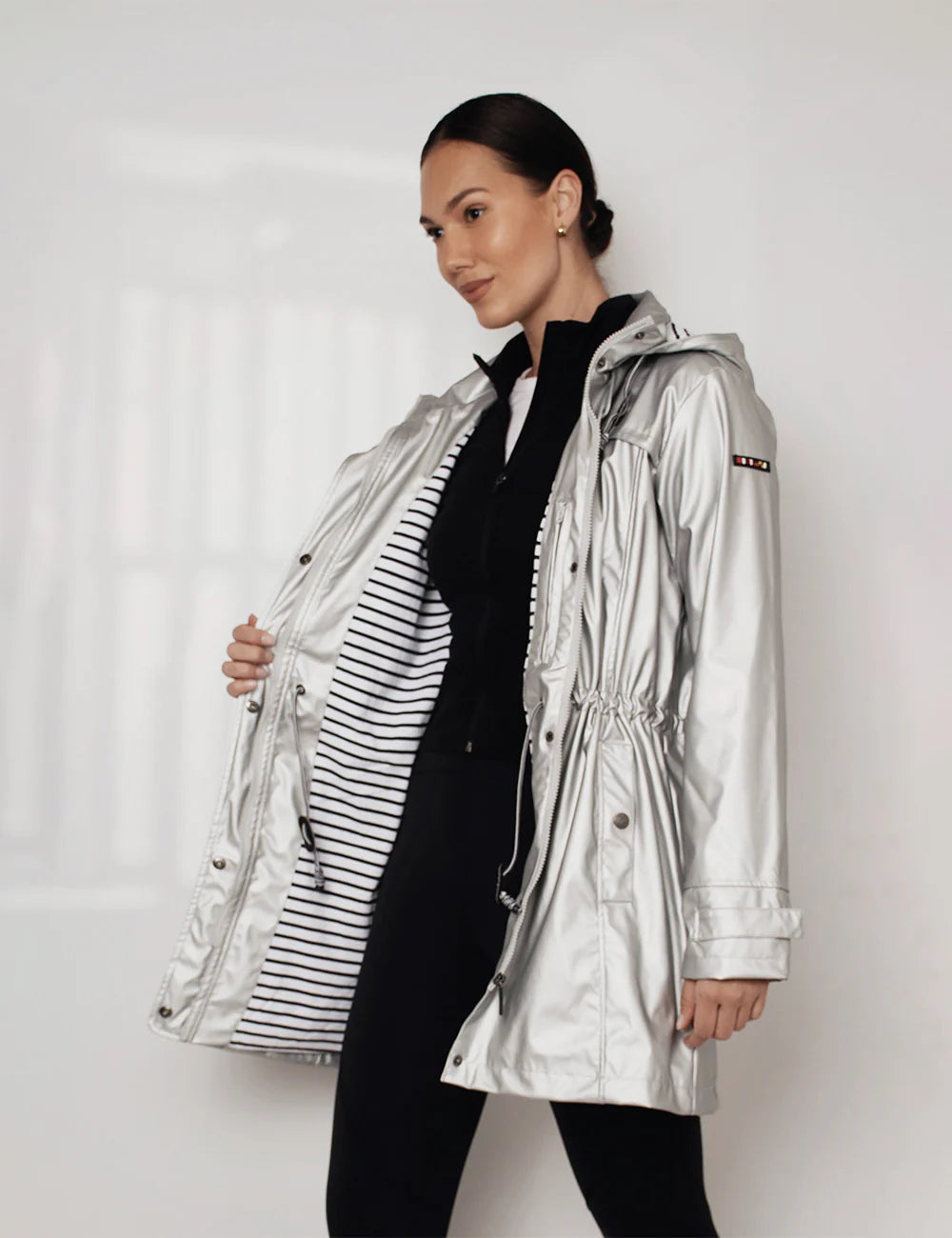Batela, SEVILLE JACKET Silver C3044