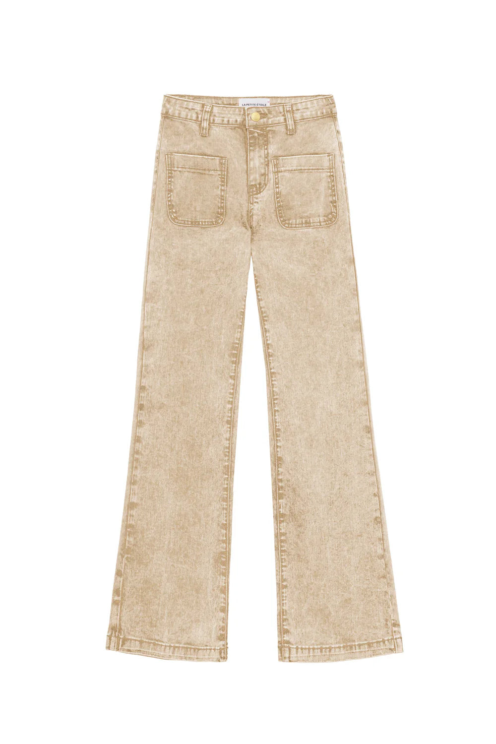 LPE, Sonny - Flare jeans Beige