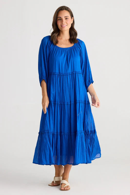 Holiday Grenadine dress - Sapphire
