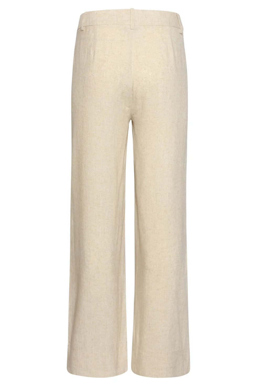 Smashed Lemon, LINEN WIDE LEG PANTS | SAND 26091
