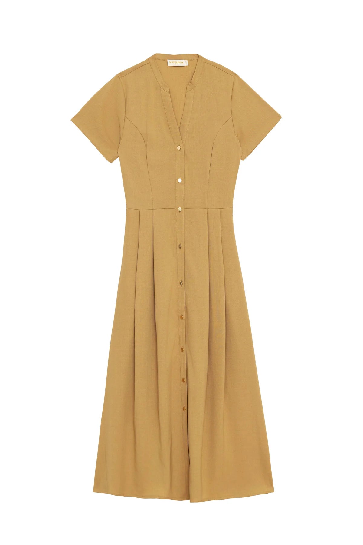 LPE, Dress ROSIE Blush Camel