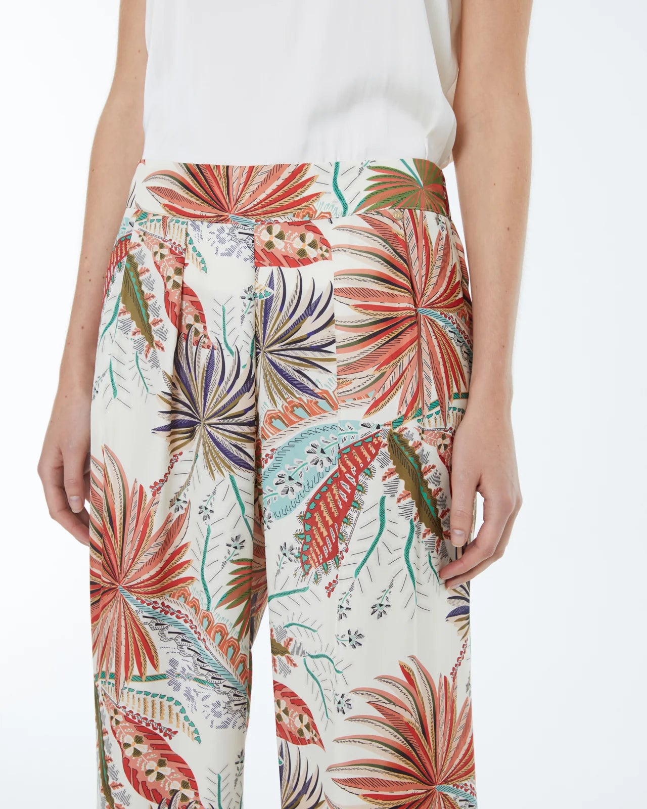 Andam, Women's wide-leg trousers with print