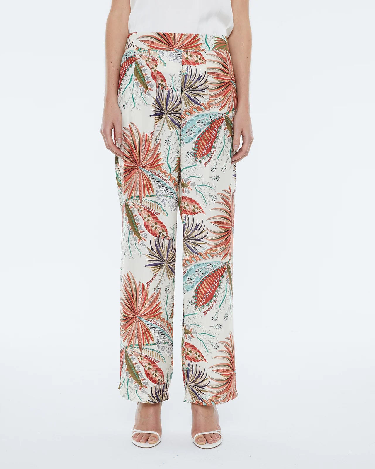 Andam, Women's wide-leg trousers with print