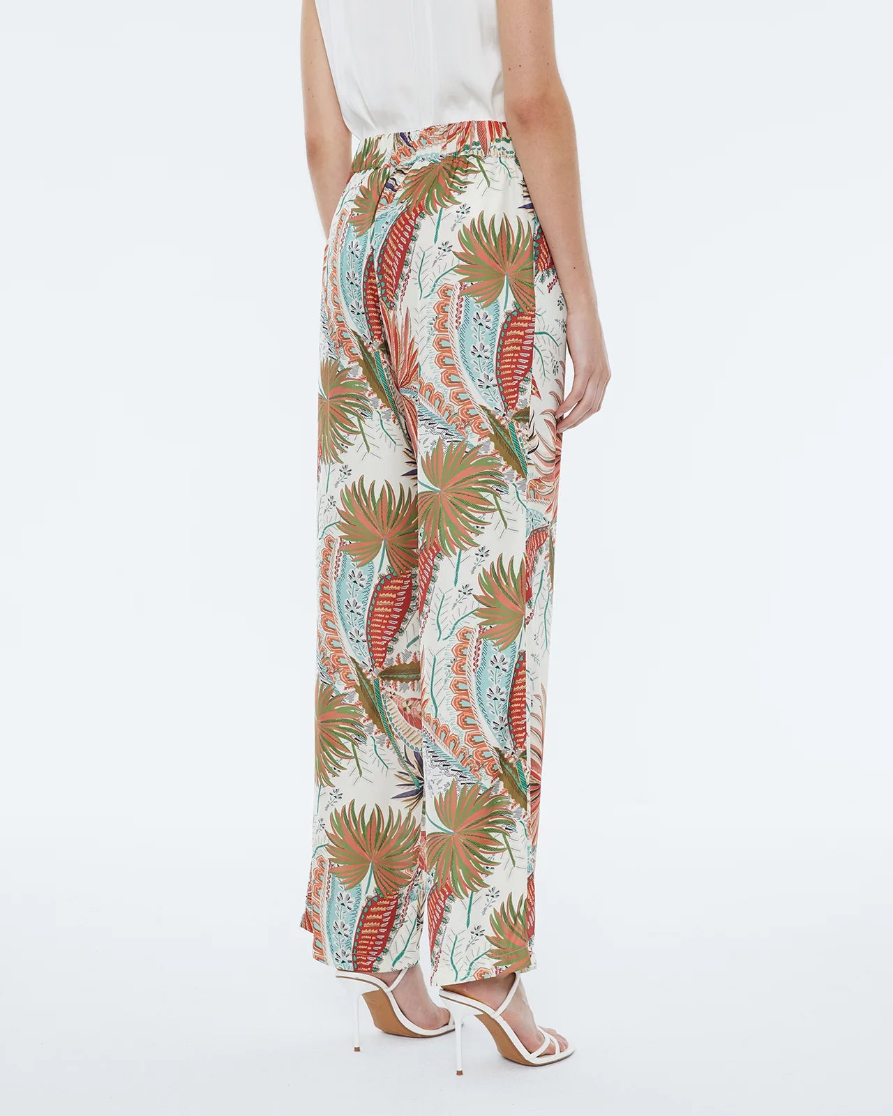Andam, Women's wide-leg trousers with print