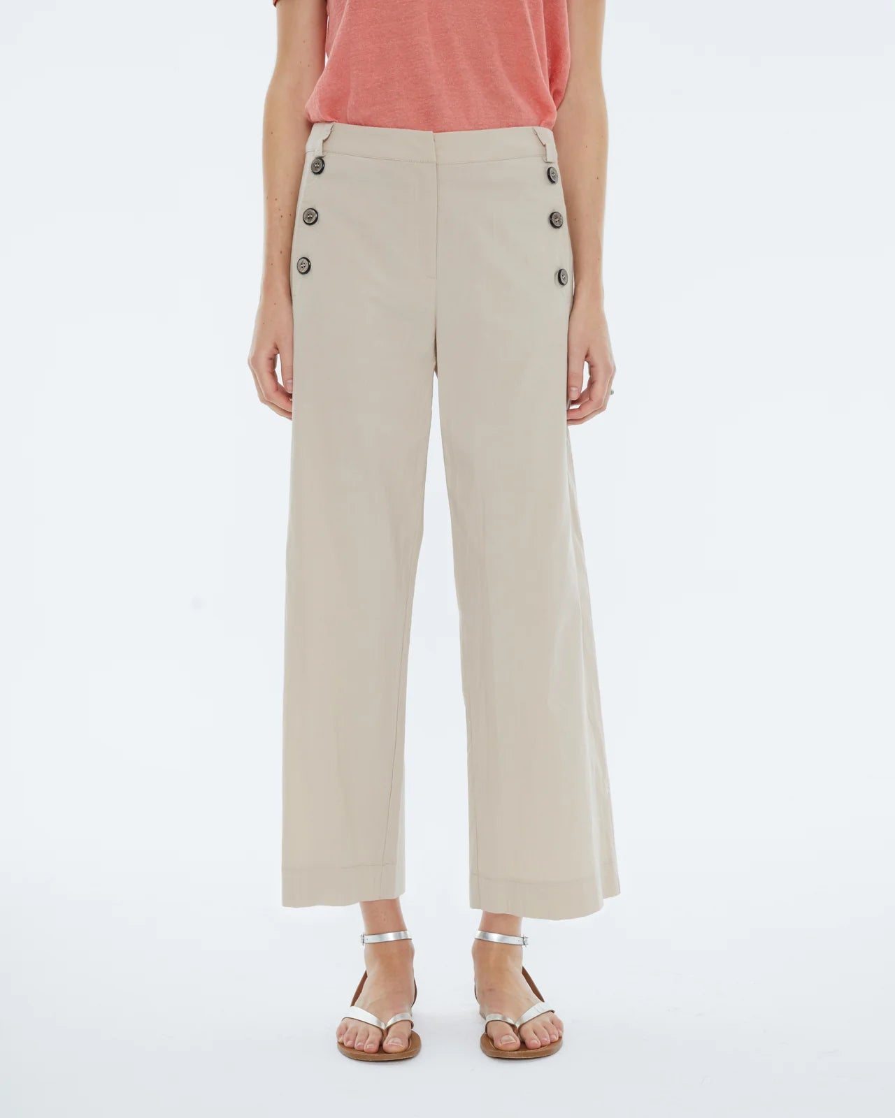 Andam, Women's culottes. BEIGE