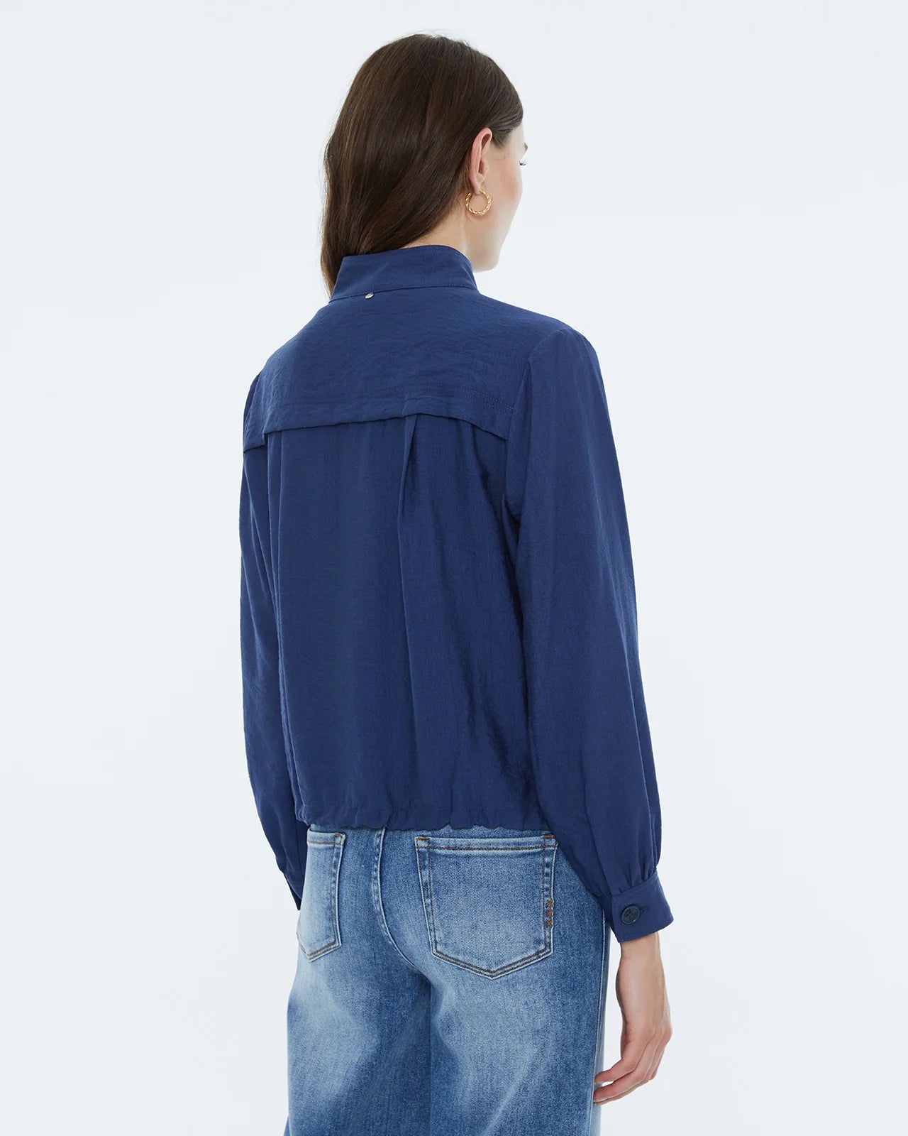 Andam, Jacket with pockets. BLUE