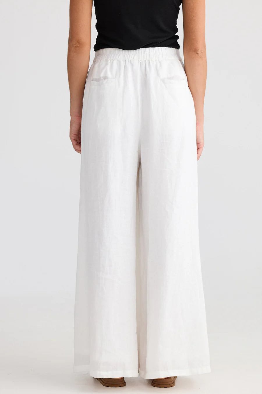 Shanty, Positano Pant White Linen