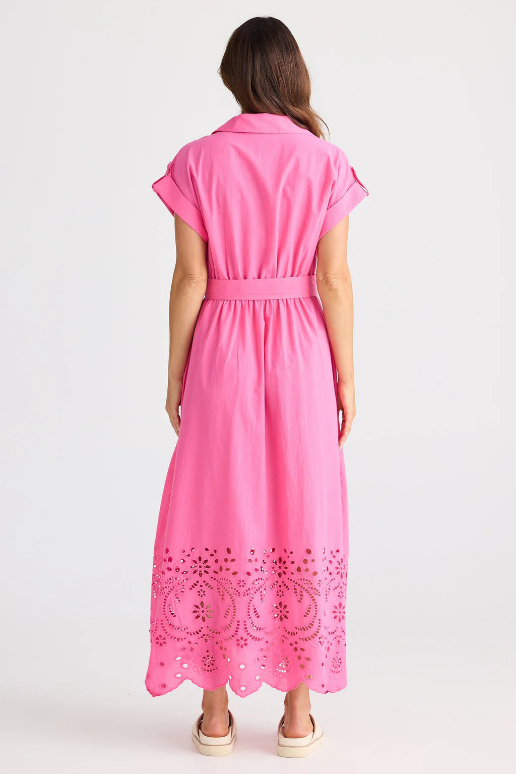 Brave and True, Versailles Dress Hot Pink