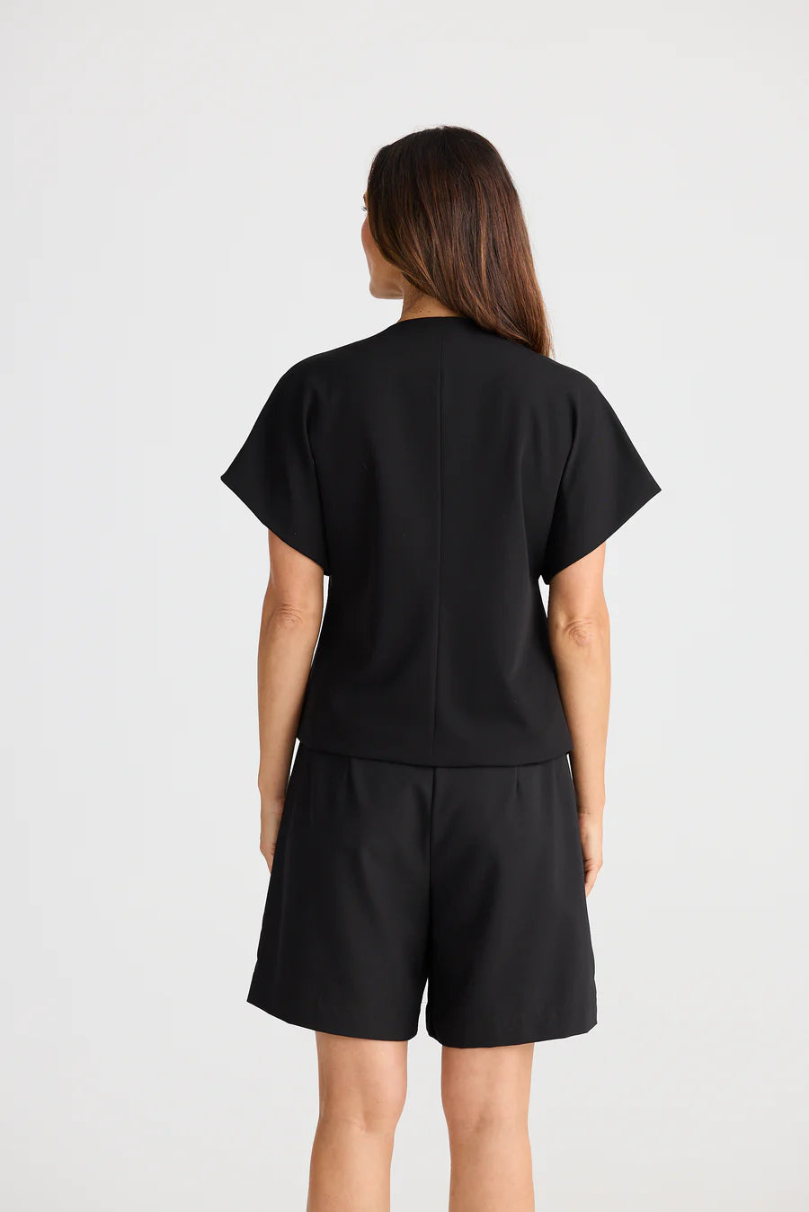 Brave and True, Origami Top Black